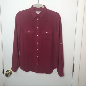 Loft Silk Polyester Blouse